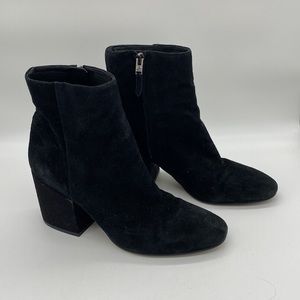 Sam Edelman Taye Black Booties Leather Womens Size 9.5 M